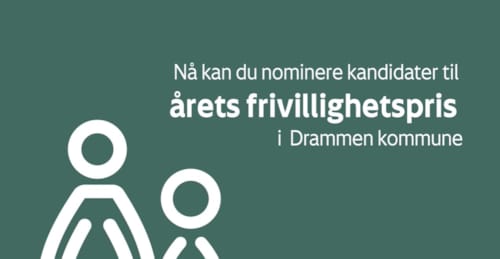 Nå kan du nominere kandidater til årets frivillighetspris