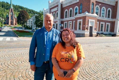 Ordføreren heiste pride-flagget