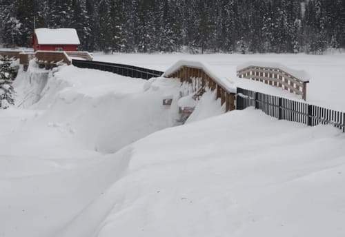 Vær forsiktig på isen på Nerdammen i vinter