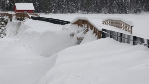 Vær forsiktig på isen på Nerdammen i vinter